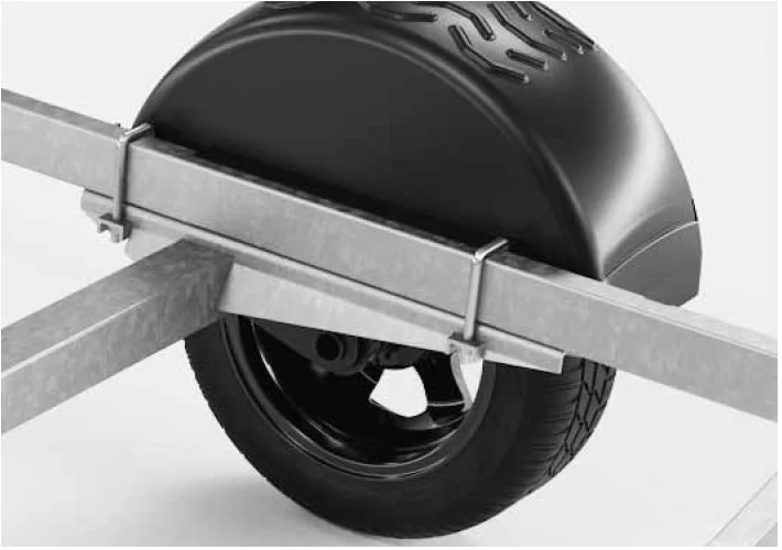 Remorque bateau Brenderup Básico 750 – PTAC 750 kg – Sans freins