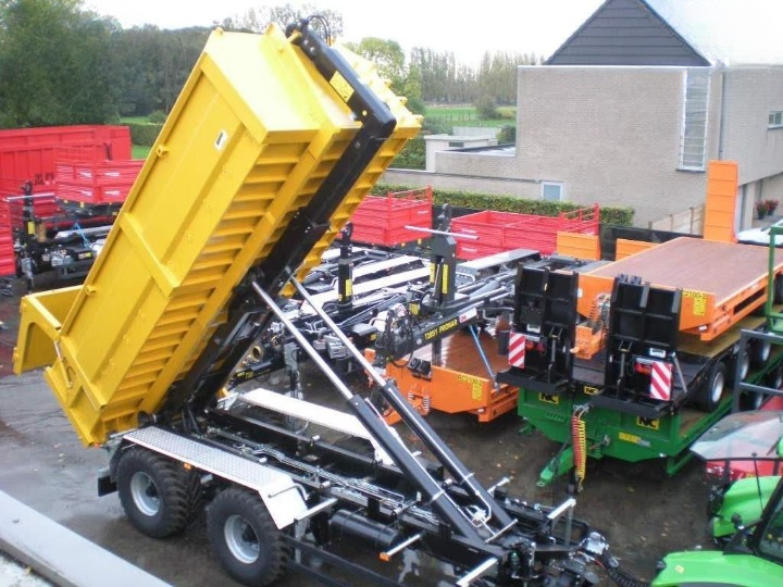 Remorque porte-conteneurs Pronar T286 – 23 tonnes PTAC