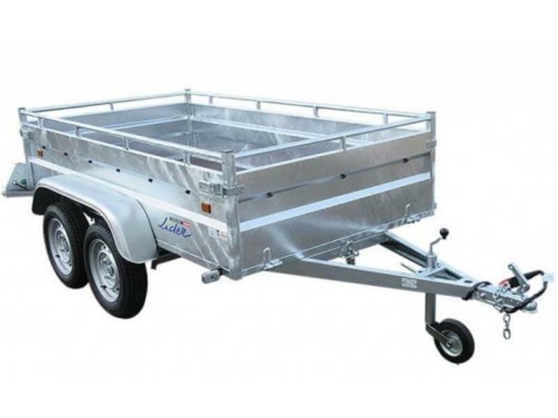 Remorque Lider Robust 39394 – Double essieu renforcé