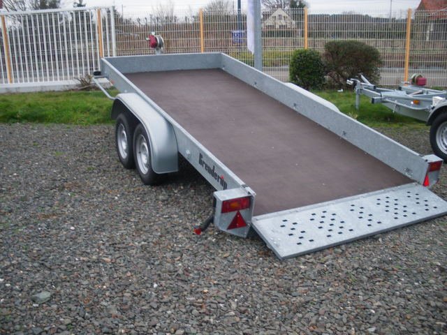 Remorque porte-engin Brenderup 2503UB – PTAC 2500 kg – Plateau basculant