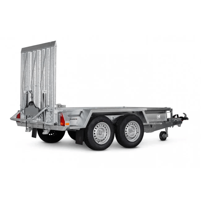 Remorque plateau Brenderup MT2610STB2600 – PTAC 2600 kg – Double essieu