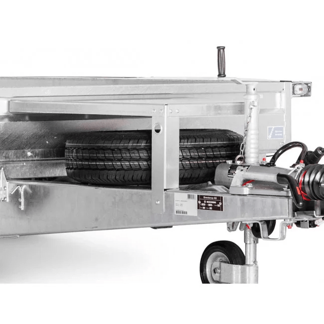 Remorque plateau Brenderup MT2610STB2600 – PTAC 2600 kg – Double essieu