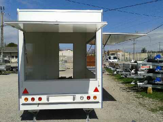 Remorque Fourgon magasin 4.20 m BHB13421H