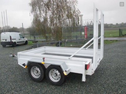 Remorque porte-engin 3500 kg – Double essieu – Carrosserie Caillaud