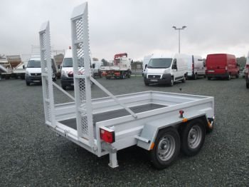 Remorque porte-engin 3500 kg – Double essieu – Carrosserie Caillaud