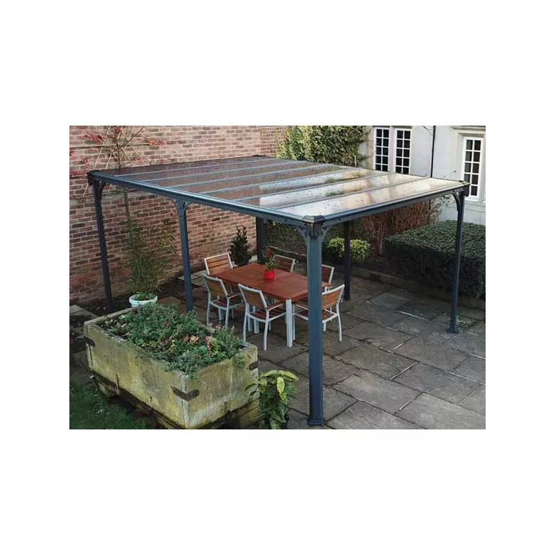 Tonnelle Alu – Toit Rigide 13 M2