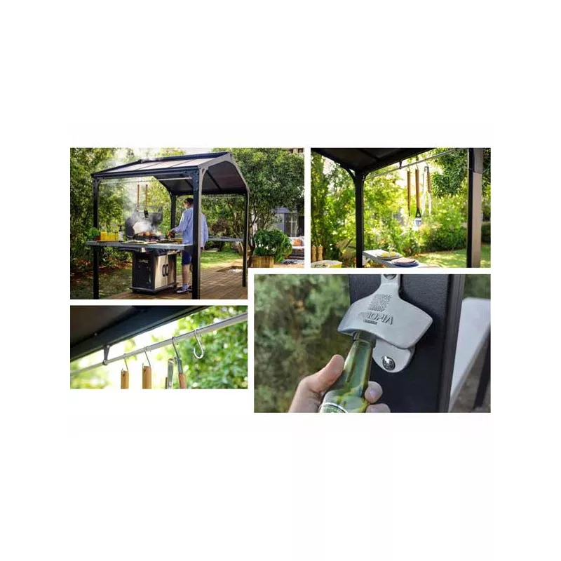 Abri Barbecue Aluminium 5 M2
