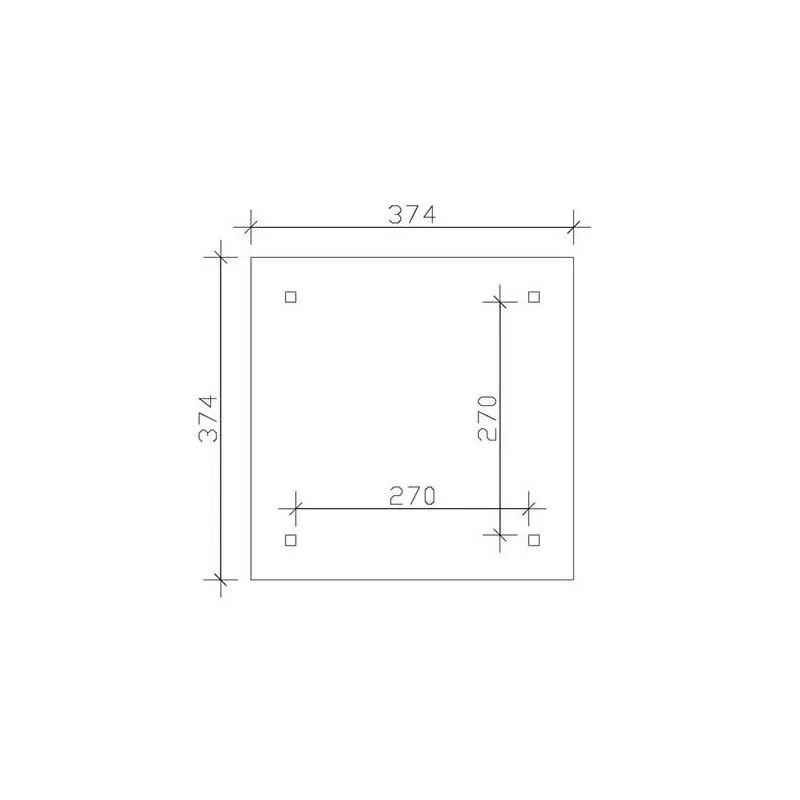 PERGOLA BOIS PREMIUM 14 M2