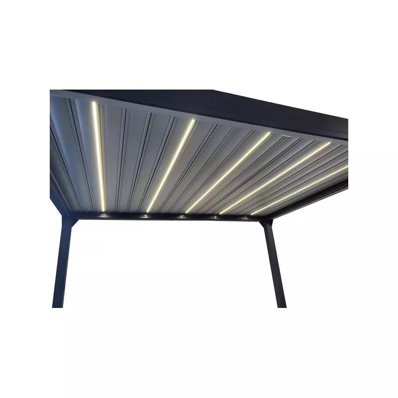 PERGOLA BIOCLIMATIQUE MOTORISÉE 12M2 SOLAIRE