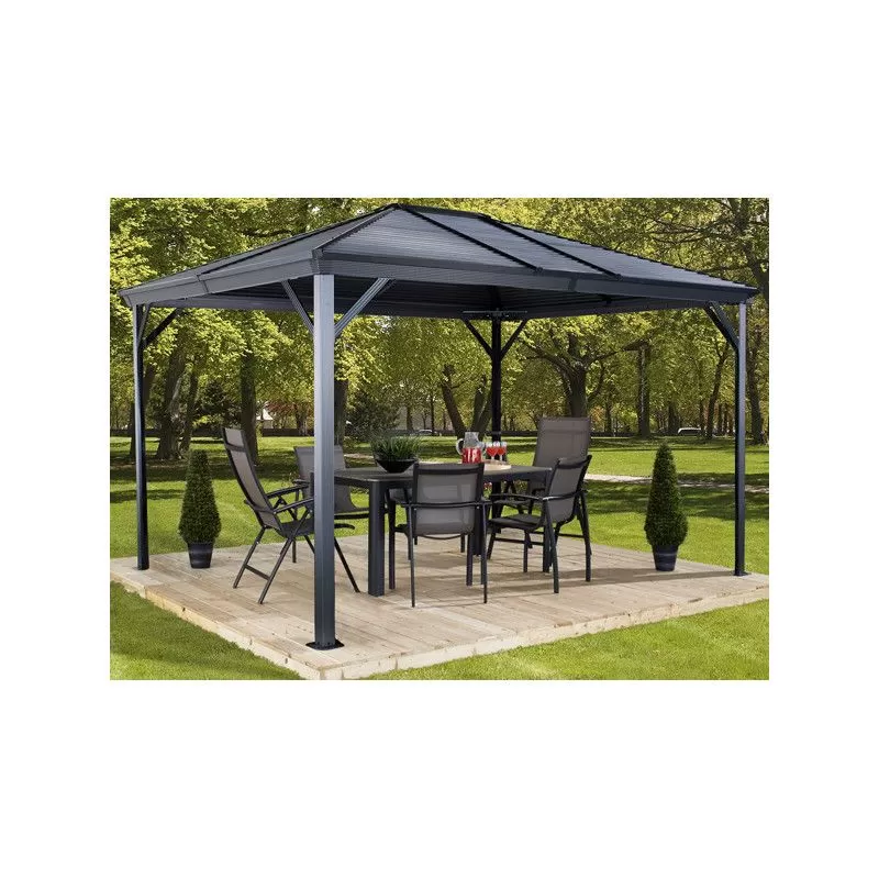 TONNELLE EN ALU 8M2 ET 12M2