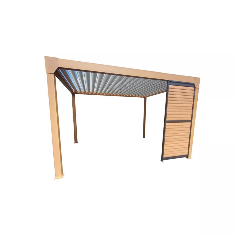 PERGOLA BIOCLIMATIQUE MOTORISÉE 12M2 SOLAIRE