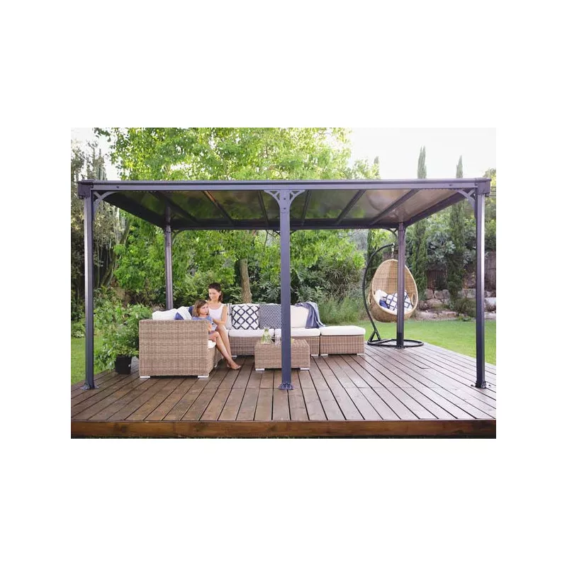 Tonnelle Alu – Toit Rigide 13 M2