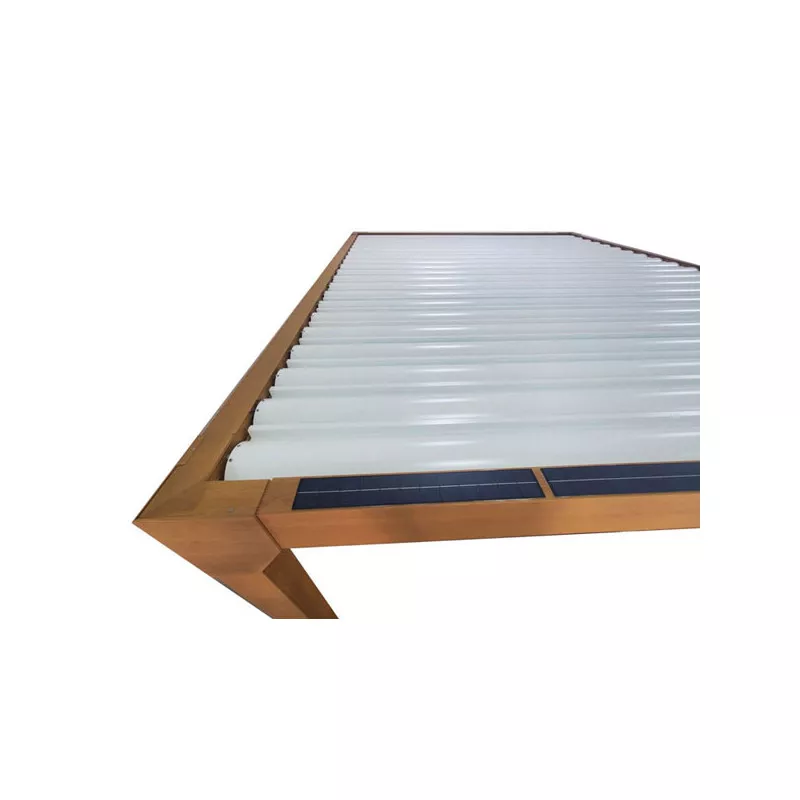 PERGOLA BIOCLIMATIQUE MOTORISÉE 12M2 SOLAIRE