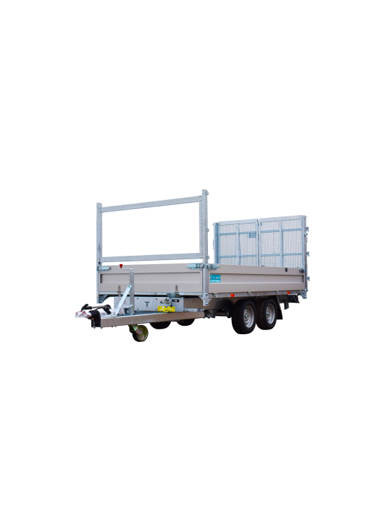 Remorque basculante TwinTrailer 3500 kg – Benne & Porte-engin – 352 × 192 cm